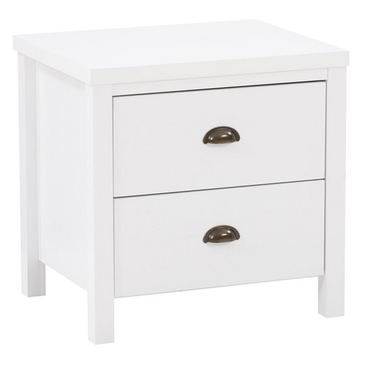 CorLiving Boston Night Stand, White