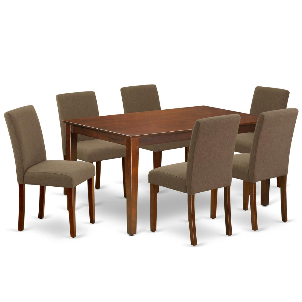 Dining Room Set Mahogany, CAAB7-MAH-18