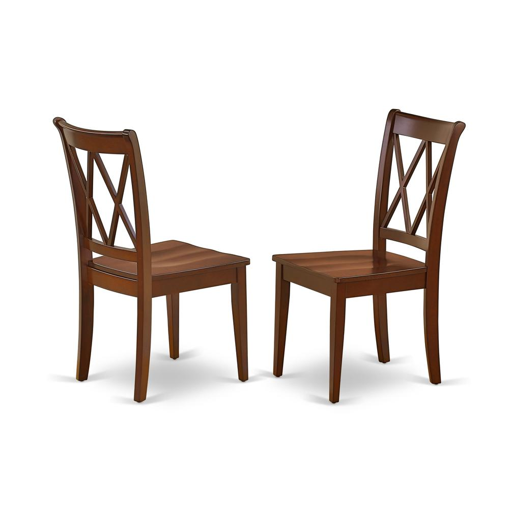 Dining Room Set Mahogany, CACL5-MAH-W