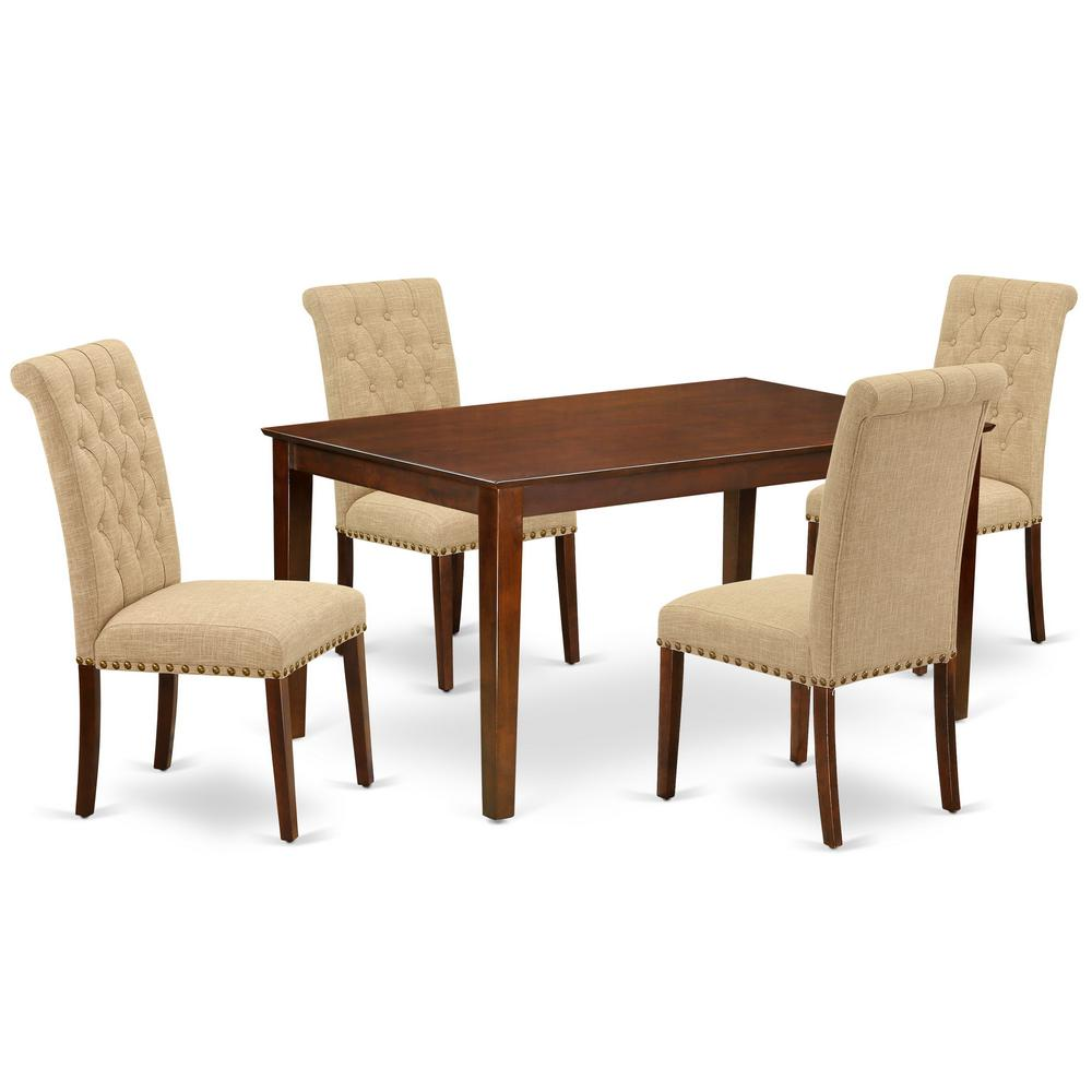 Dining Room Set Mahogany, CABR5-MAH-04