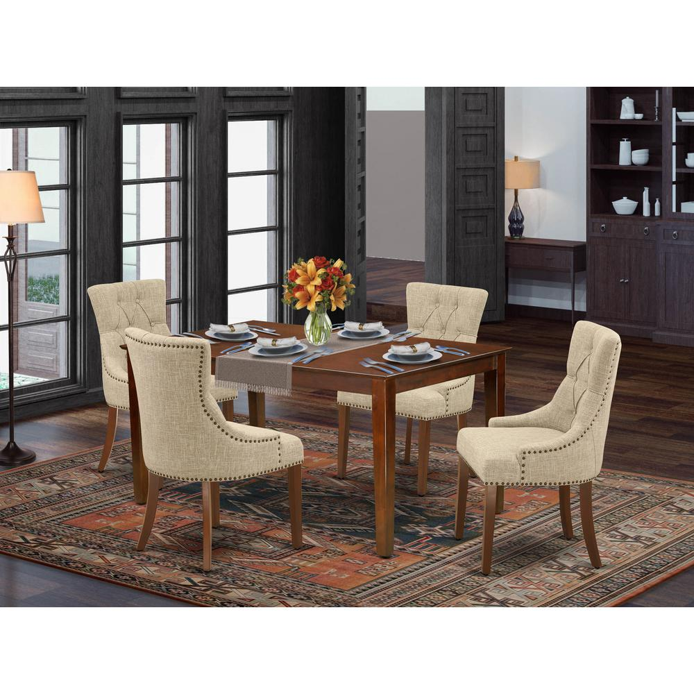 Dining Room Set Mahogany, CAFR5-MAH-05