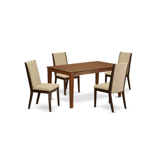 Dining Room Set Mahogany, CALA5-MAH-04