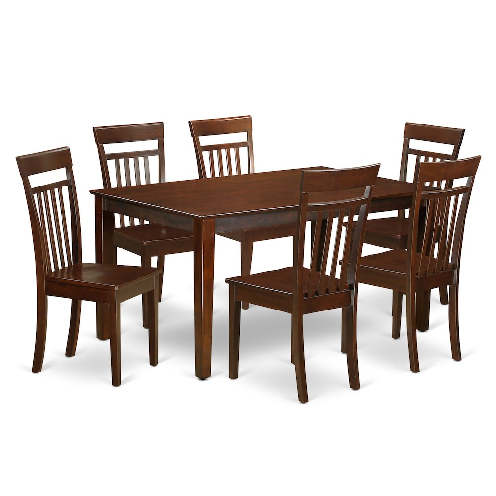 7  PC  Dining  room  set  for  6  -  Dining  Table  and  6  Dining  Chairs