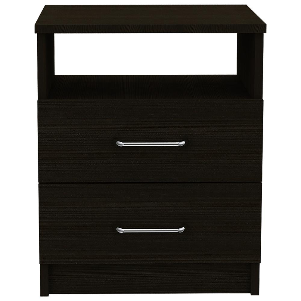 Salento Night Stand Black Wengue