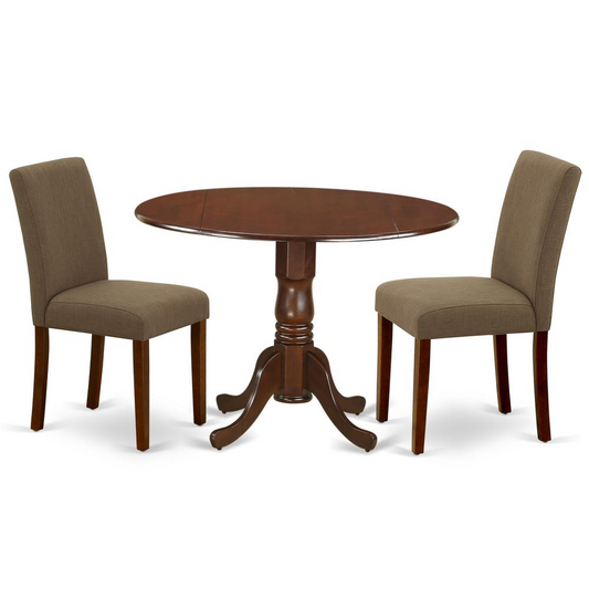 Dining Room Set Mahogany, DLAB3-MAH-18