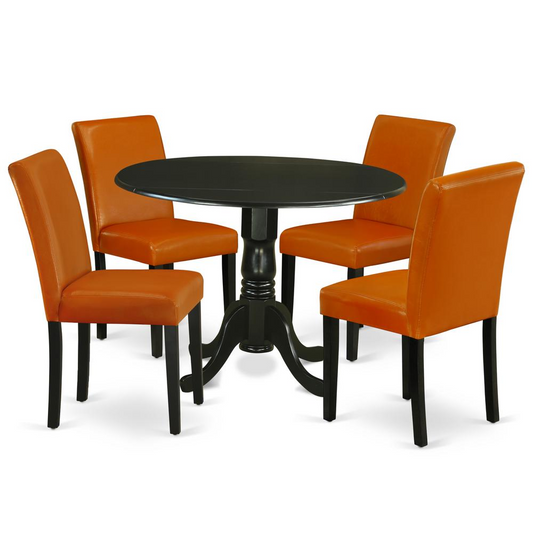 Dining Room Set Black, DLAB5-BLK-61