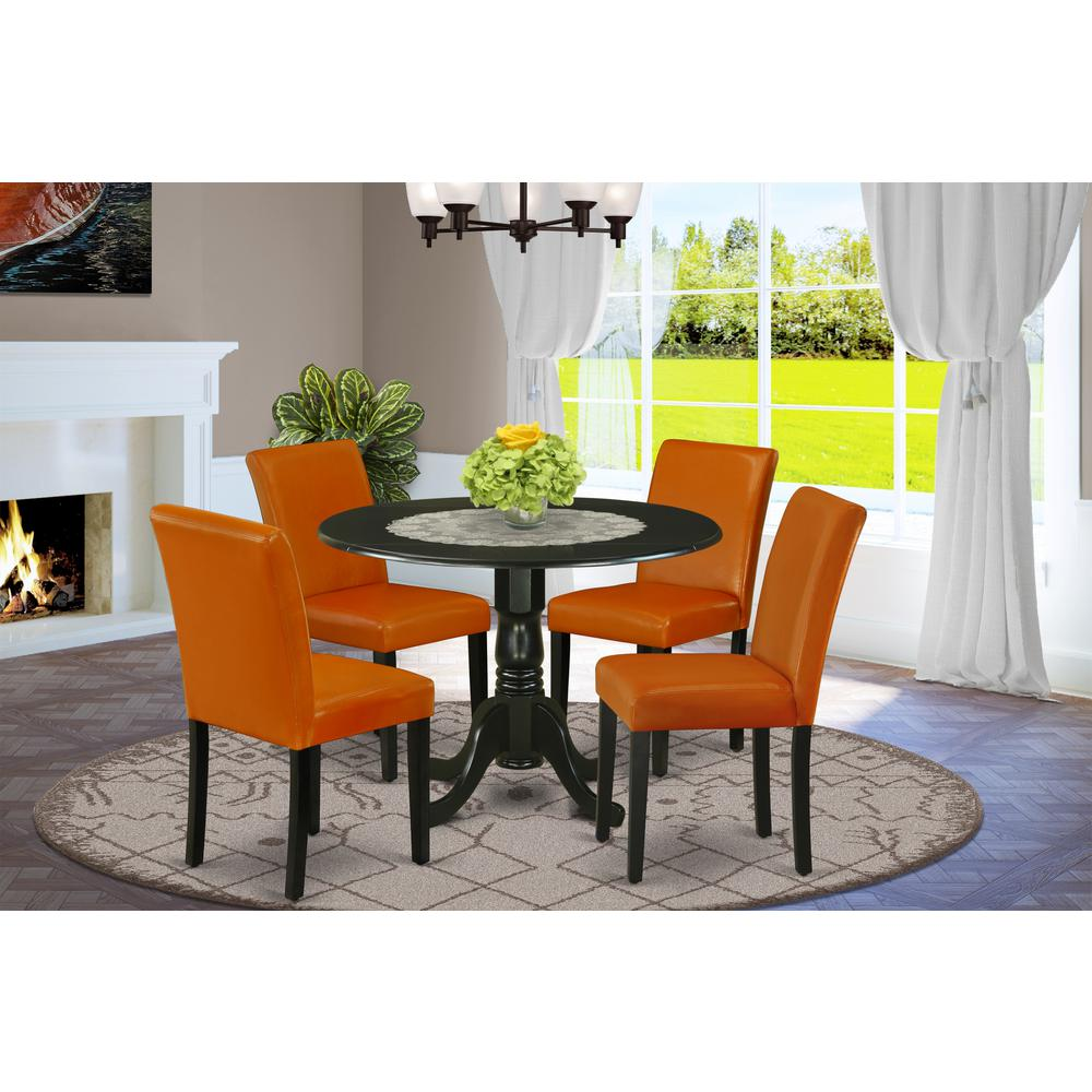 Dining Room Set Black, DLAB5-BLK-61