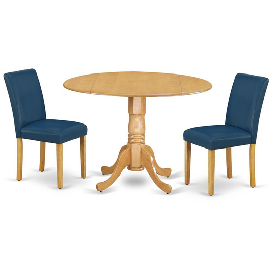 Dining Room Set Oak, DLAB3-OAK-55