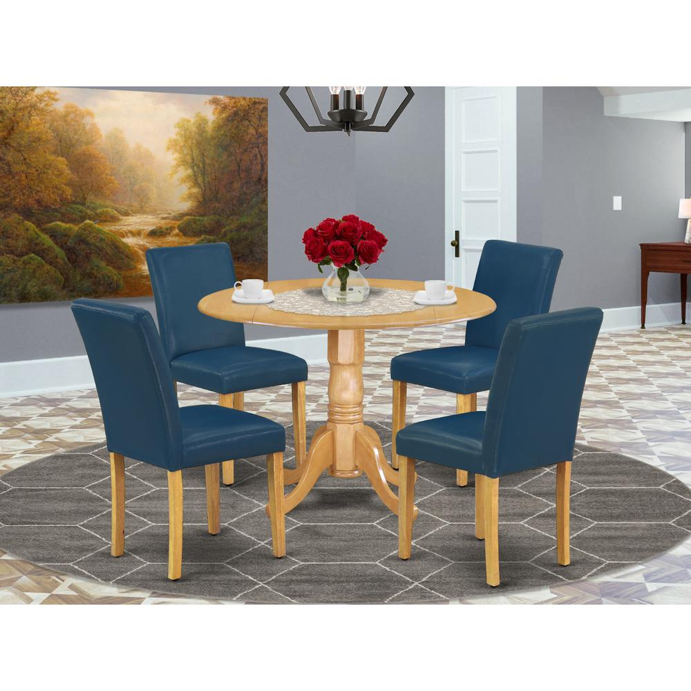 Dining Room Set Oak, DLAB5-OAK-55