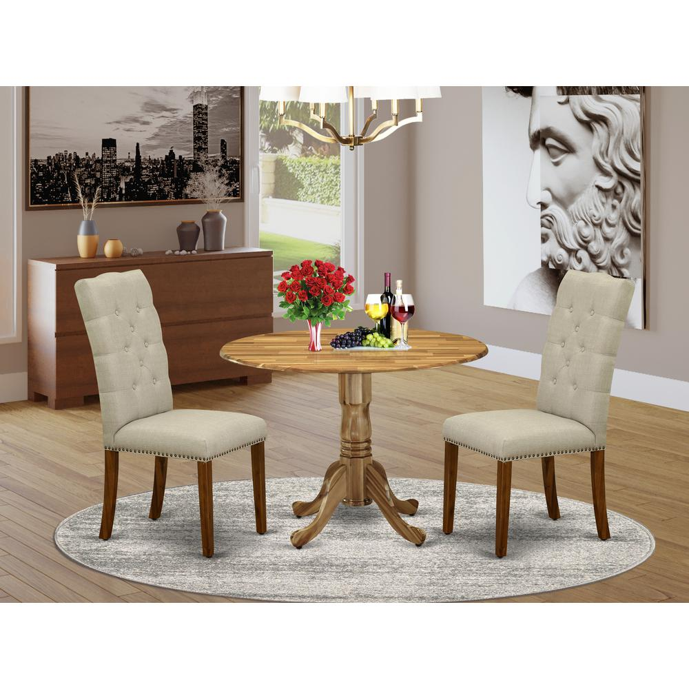 Dining Room Set Natural, DLEL3-ANA-05