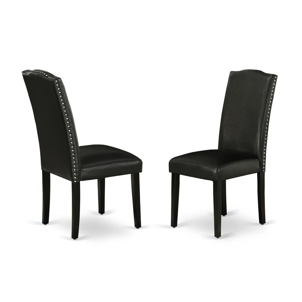 Dining Room Set Black, DLEN3-BLK-69