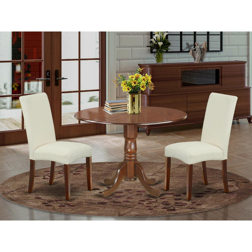 Dining Room Set Mahogany, DLDR3-MAH-01