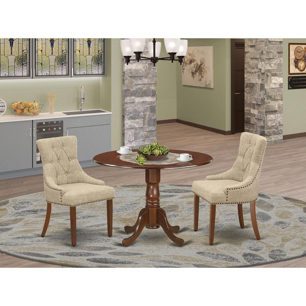 Dining Room Set Mahogany, DLFR3-MAH-05