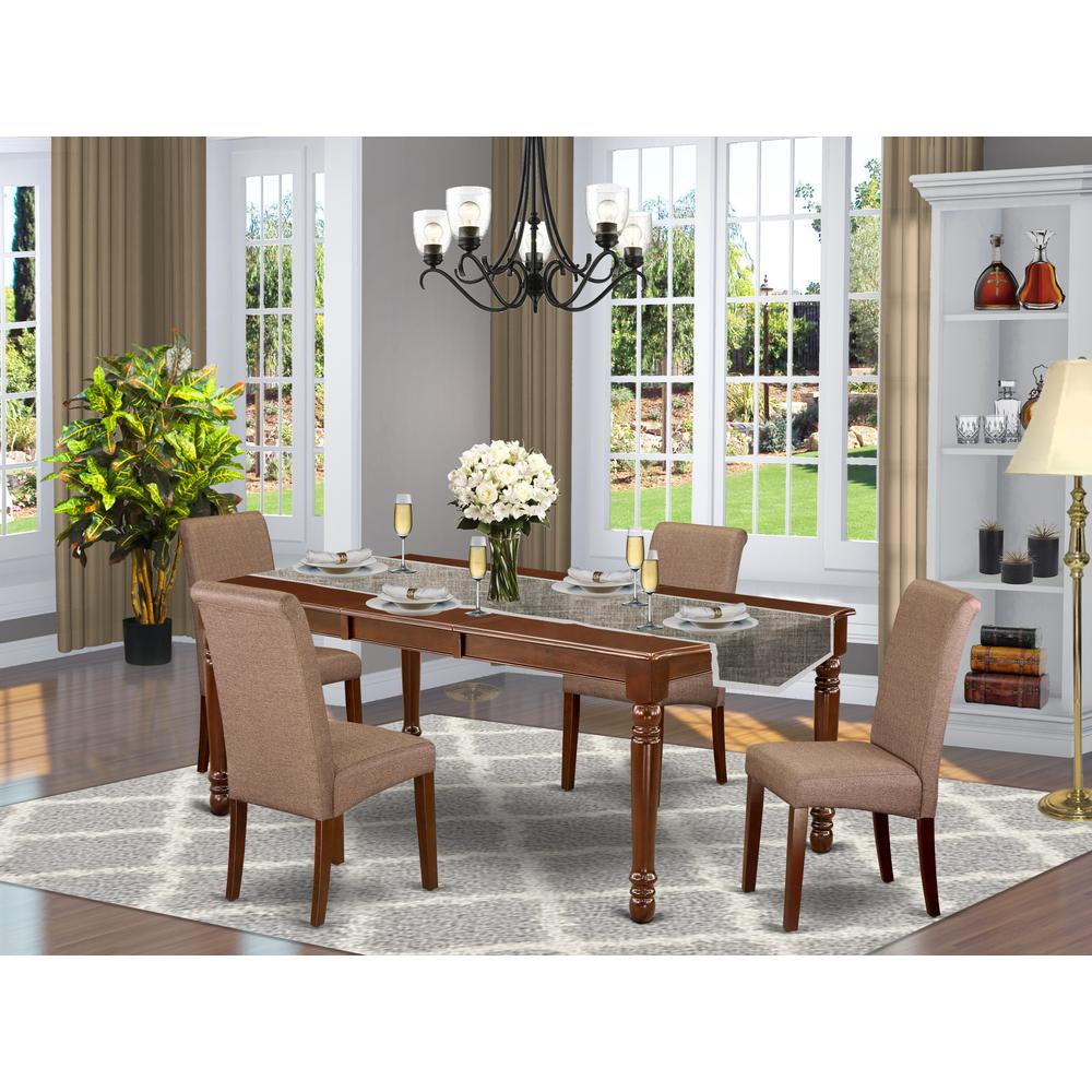 Dining Room Set Mahogany, DOBA5-MAH-18