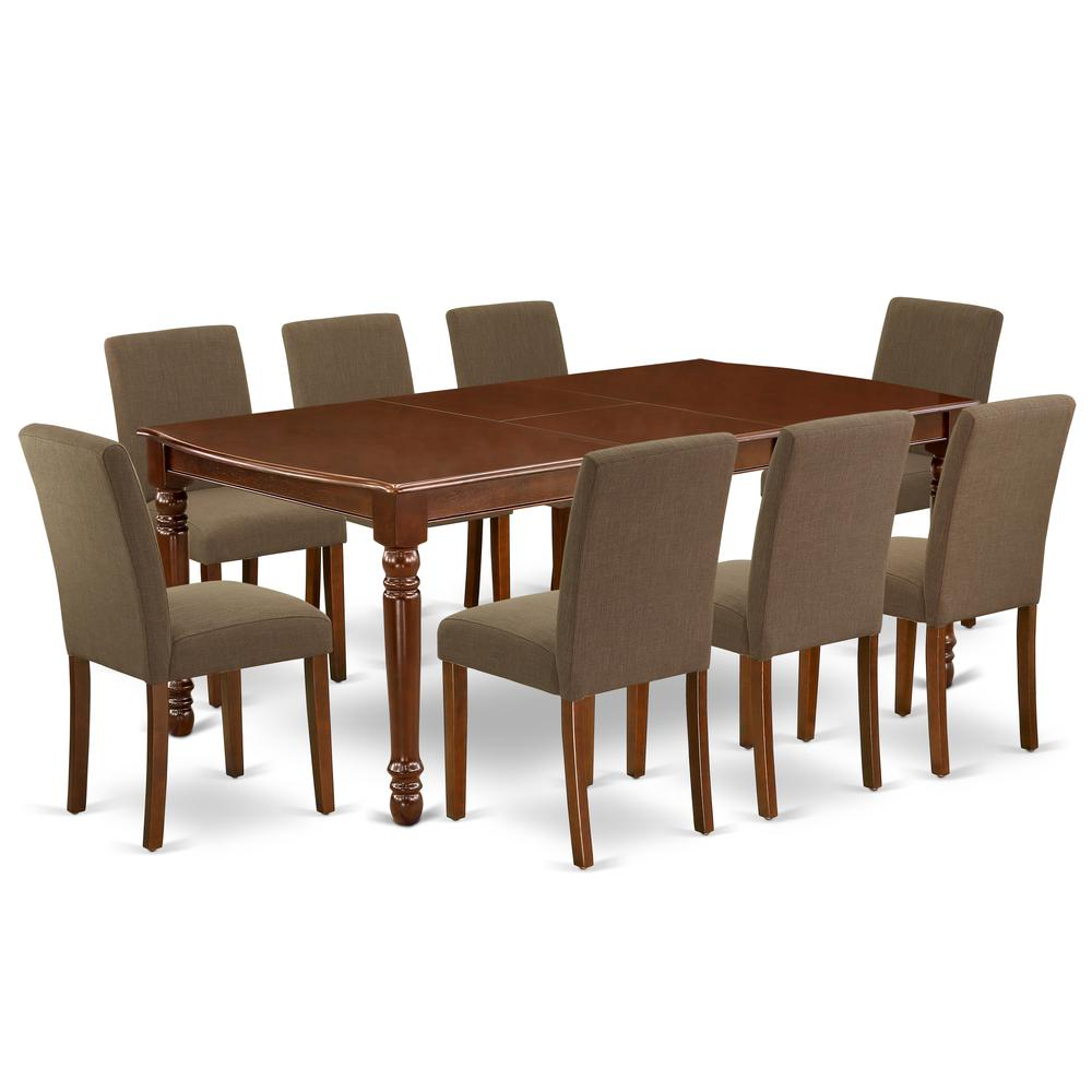 Dining Room Set Mahogany, DOAB9-MAH-18