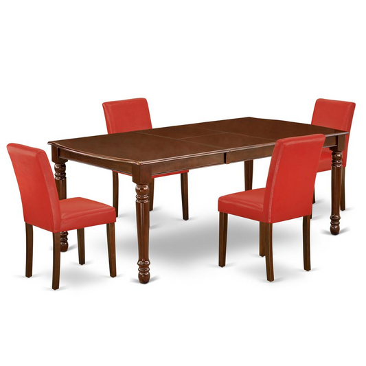 Dining Room Set Mahogany, DOAB5-MAH-72