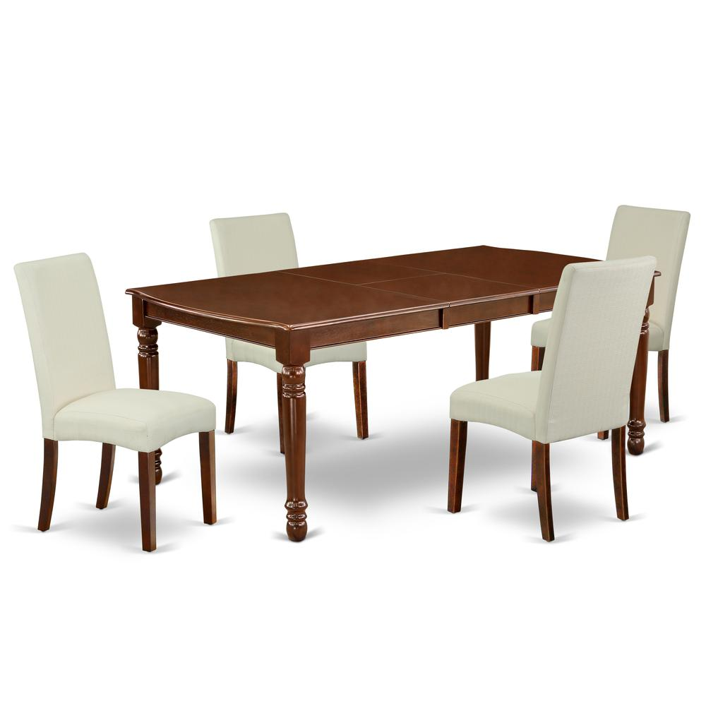 Dining Room Set Mahogany, DODR5-MAH-01