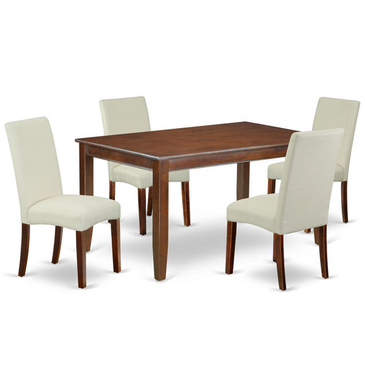 Dining Room Set Mahogany, DUDR5-MAH-01