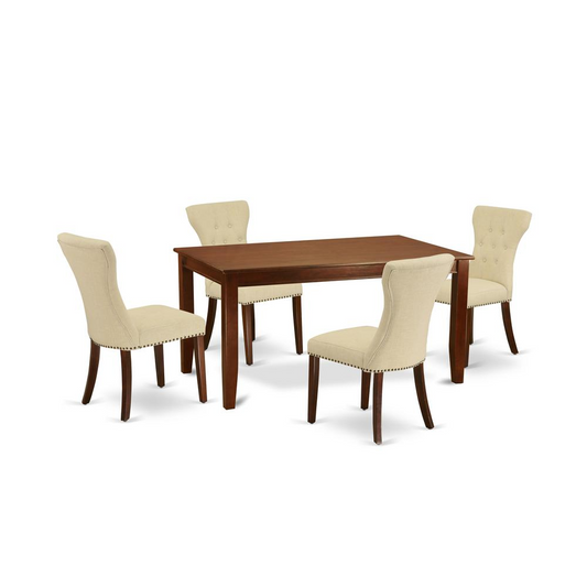 Dining Room Set Mahogany, DUGA5-MAH-32