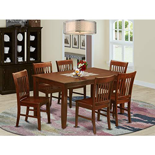 7  Pc  Dining  room  set  for  6-  Dining  Table  and  6  Dining  Chairs