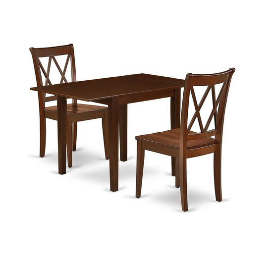 Dining Room Set Mahogany, NDCL3-MAH-W