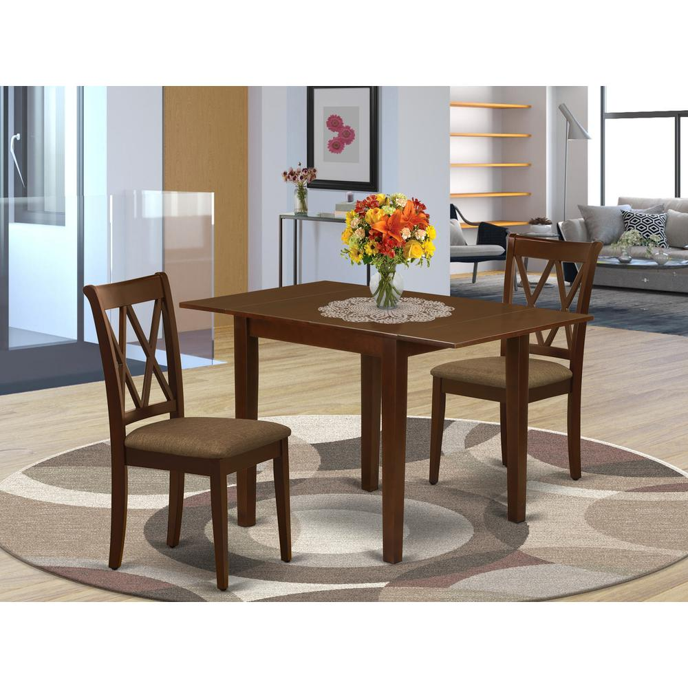 Dining Room Set Mahogany, NDCL3-MAH-C