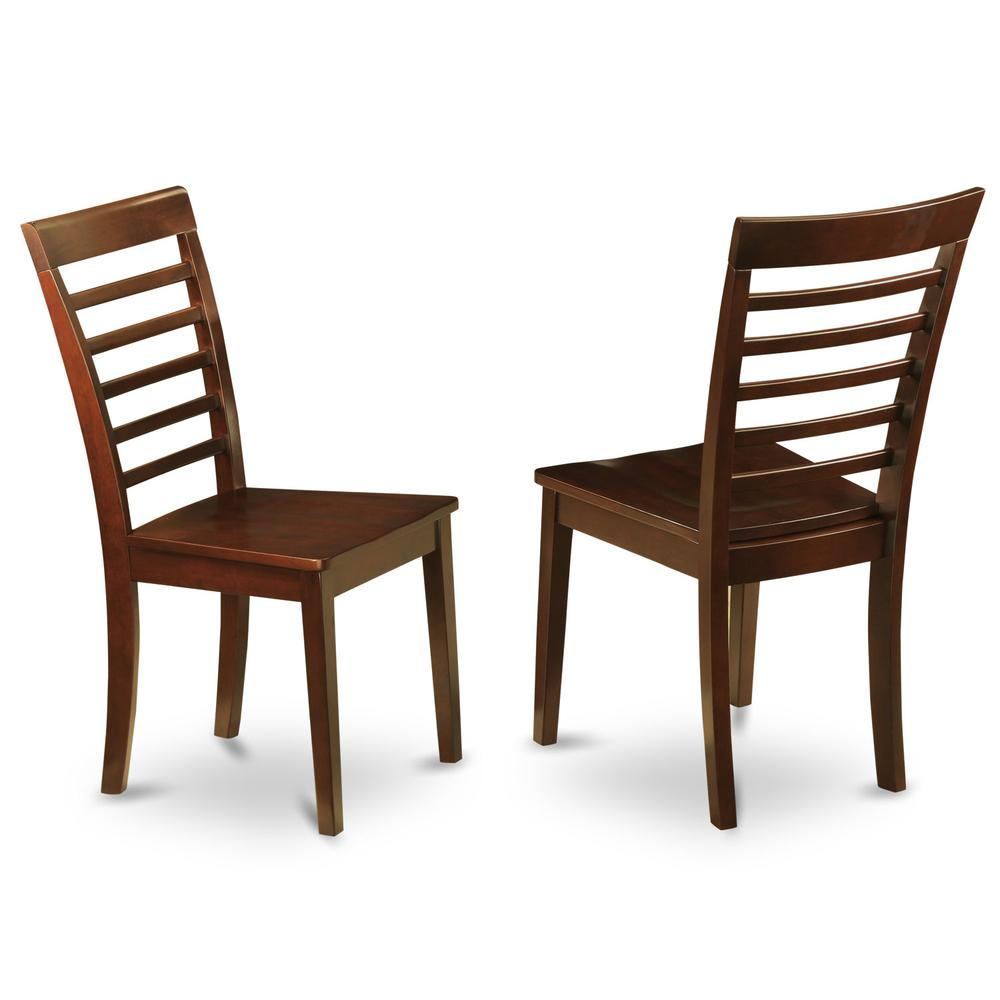 Dining Room Set Mahogany, NDML5-MAH-W