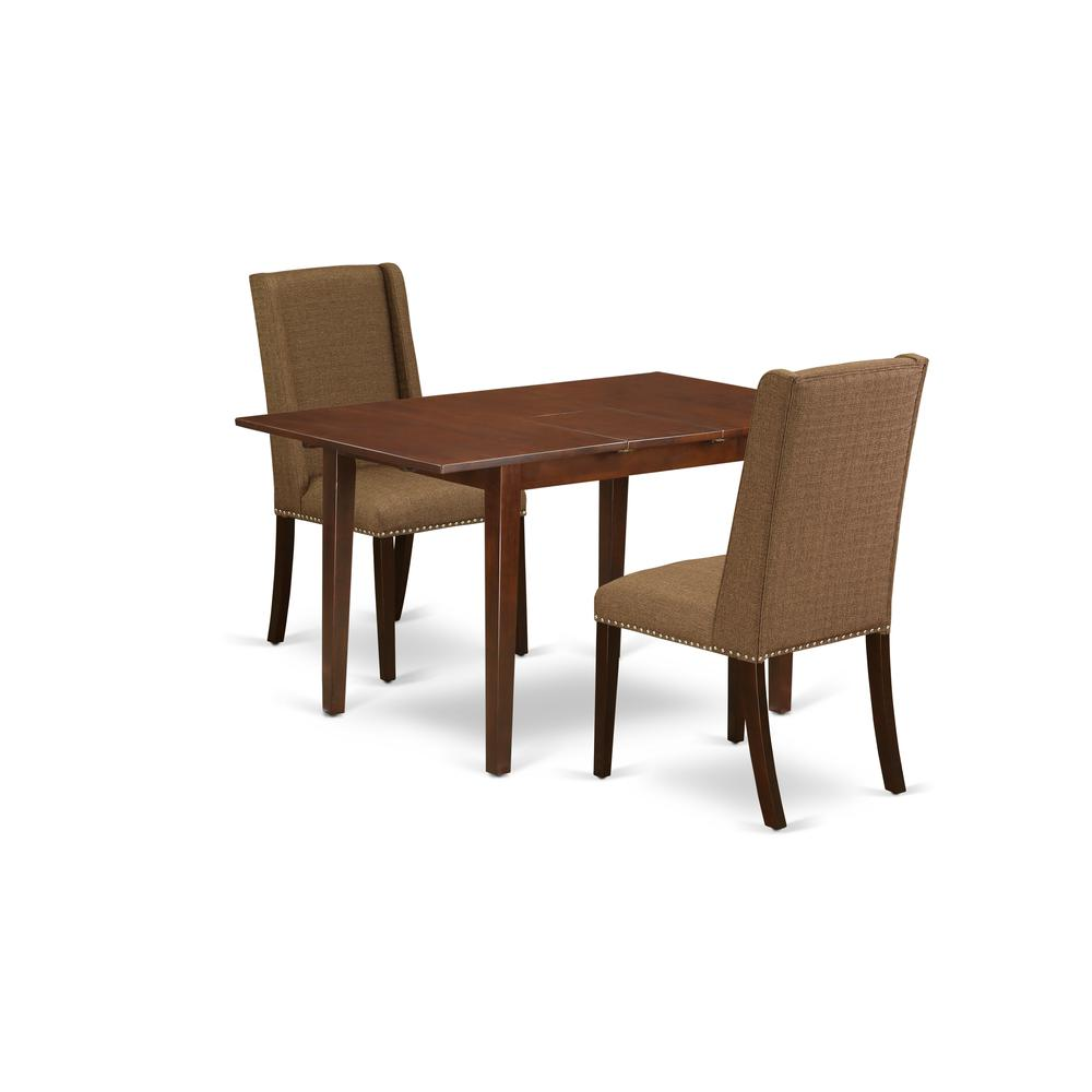 Dining Room Set Mahogany, NFFL3-MAH-18