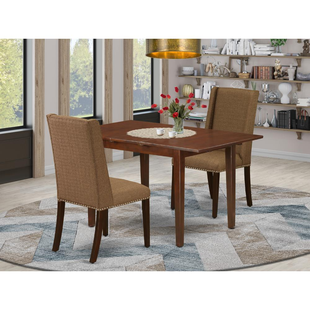 Dining Room Set Mahogany, NFFL3-MAH-18