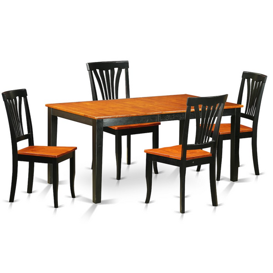 5  PC  Kitchen  Table  set-Dining  Table  and  4  Dining  Chairs