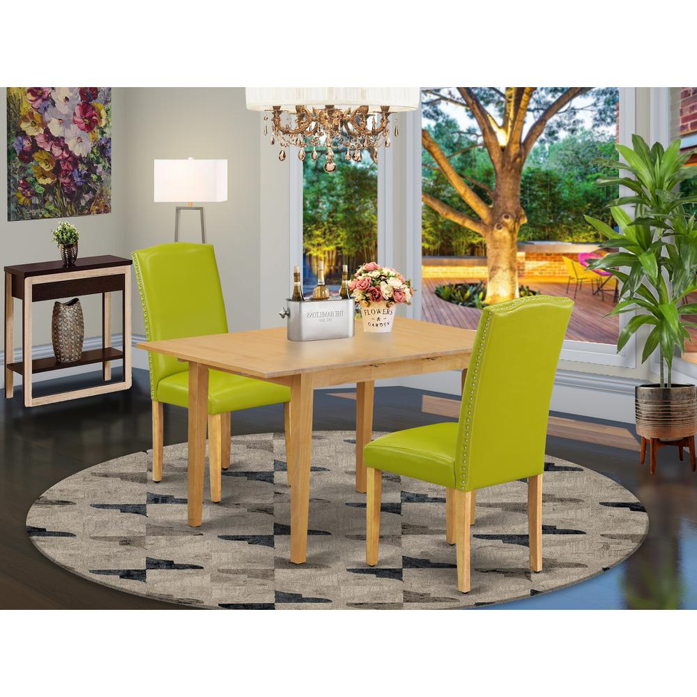 Dining Room Set Oak, NOEN3-OAK-51