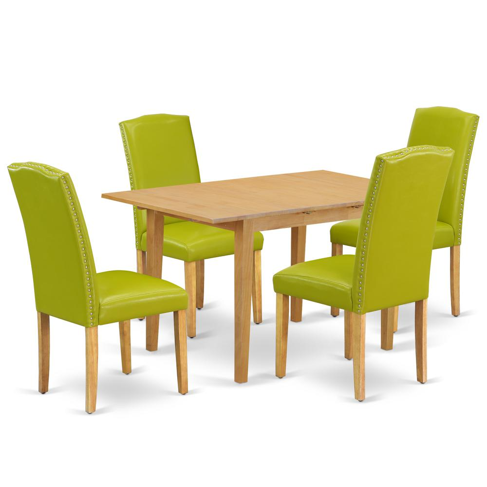 Dining Room Set Oak, NOEN5-OAK-51