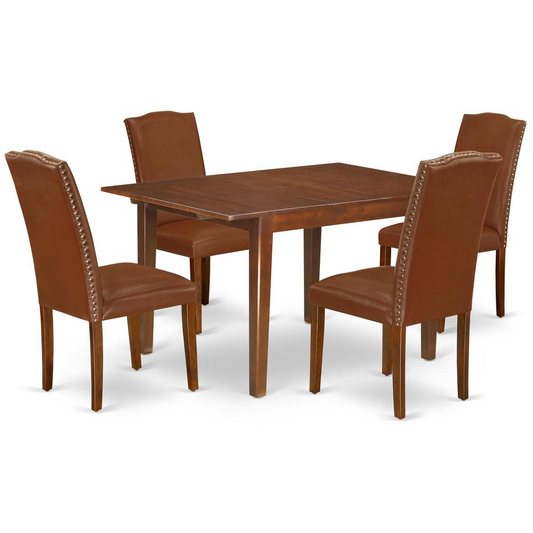 Dining Room Set Mahogany, NOEN5-MAH-66