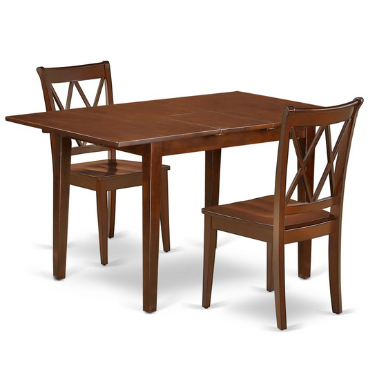 Dining Room Set Mahogany, NOCL3-MAH-W