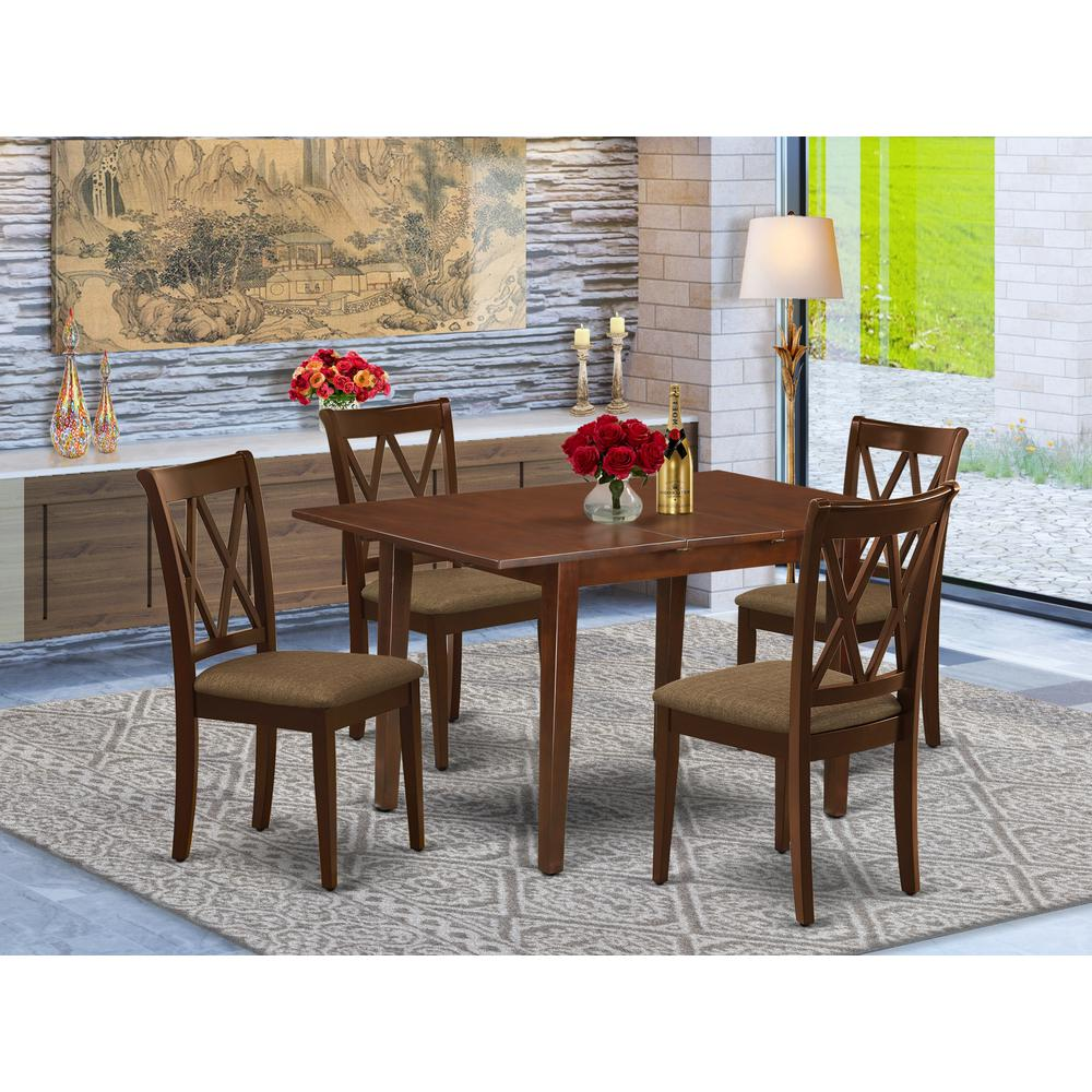 Dining Room Set Mahogany, NOCL5-MAH-C