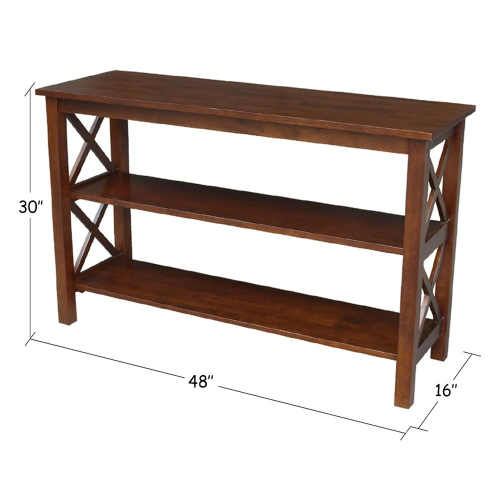 Hampton Console  Table, Espresso