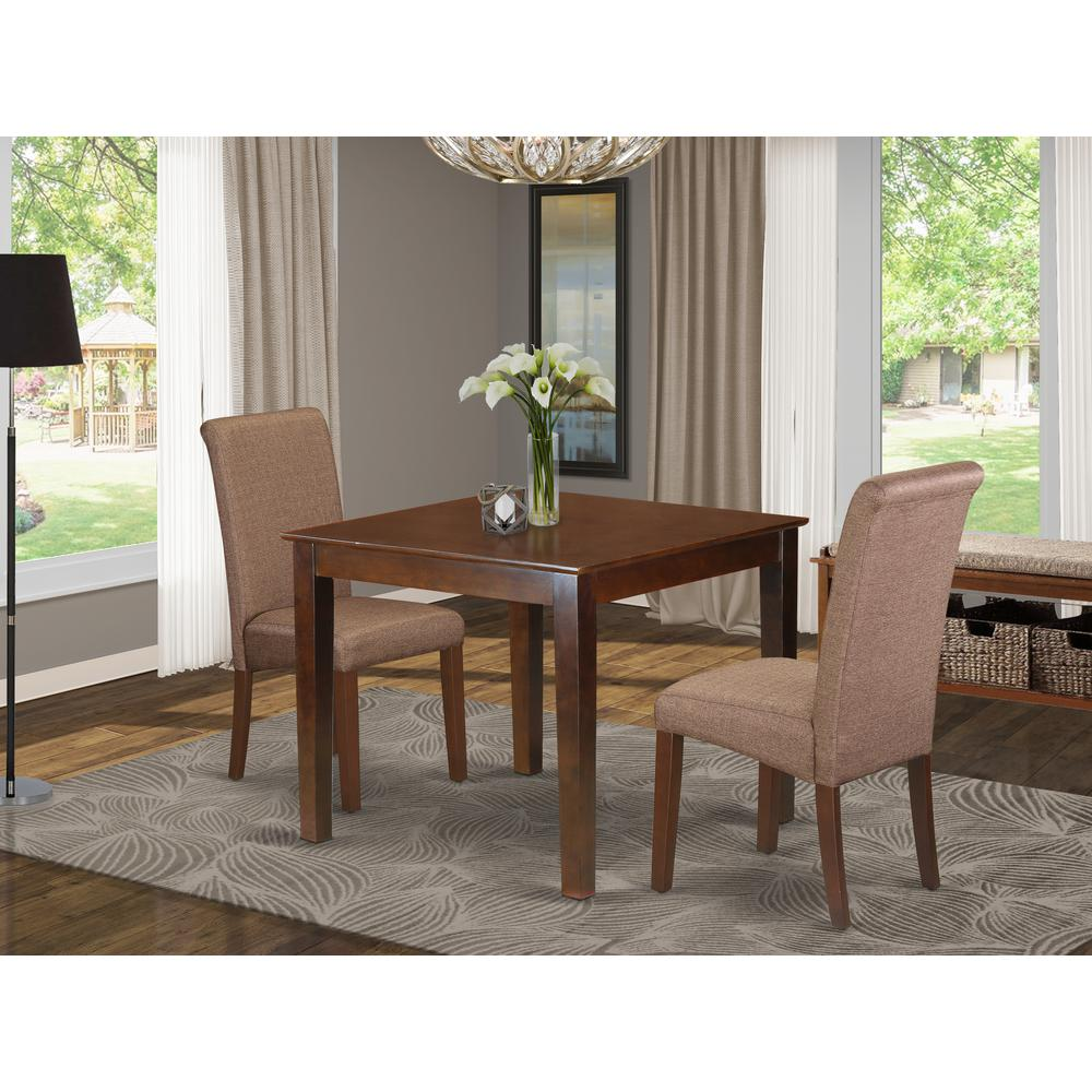 Dining Room Set Mahogany, OXBA3-MAH-18