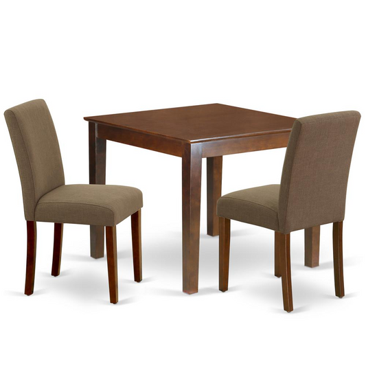 Dining Room Set Mahogany, OXAB3-MAH-18