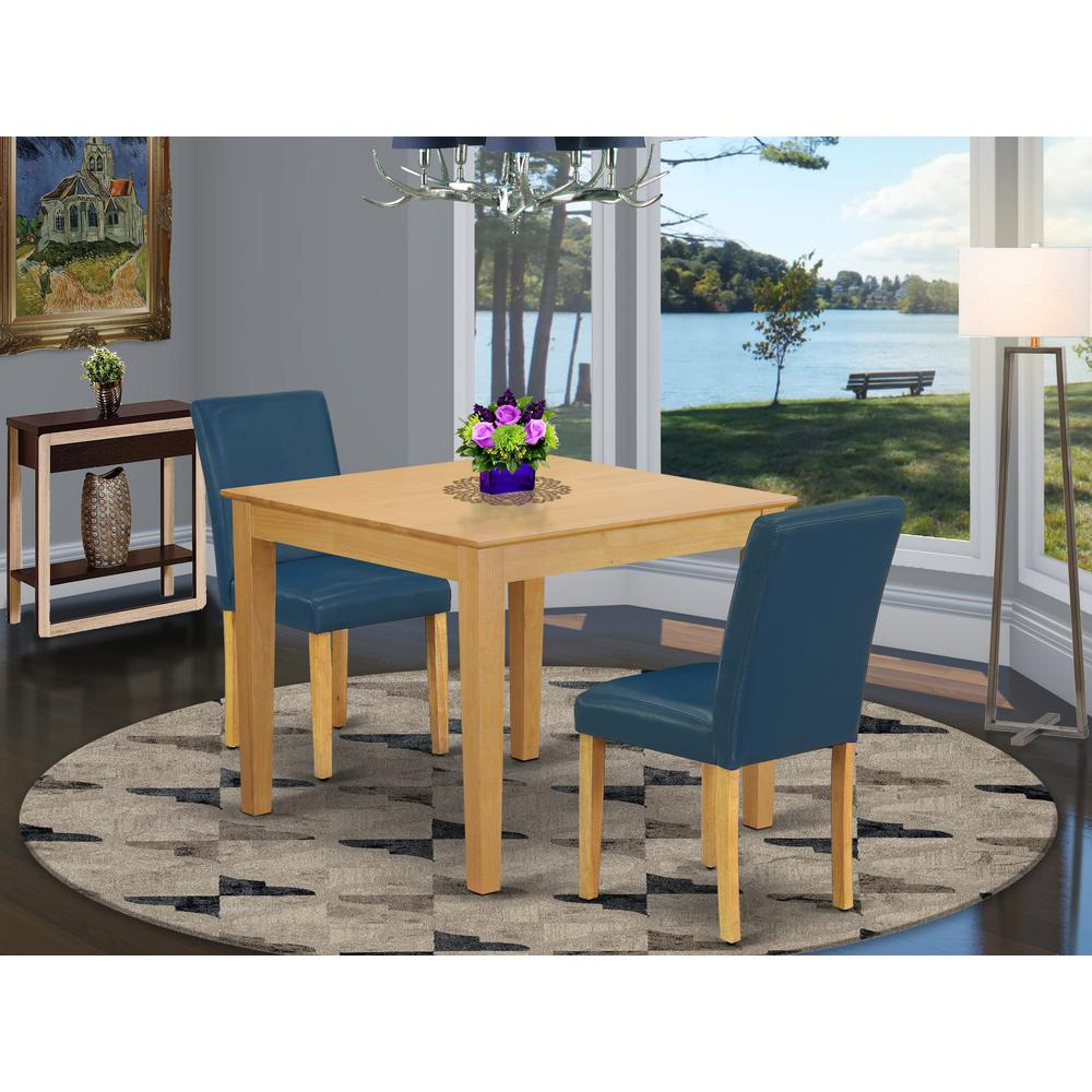 Dining Room Set Oak, OXAB3-OAK-55