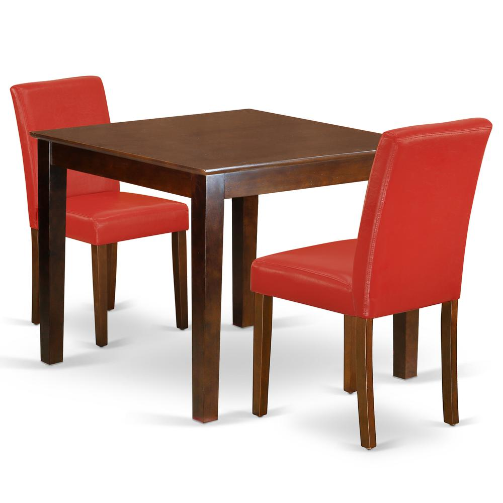 Dining Room Set Mahogany, OXAB3-MAH-72