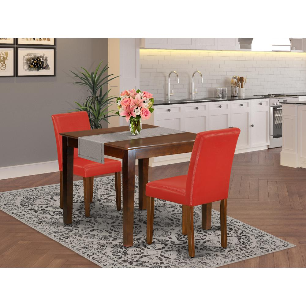 Dining Room Set Mahogany, OXAB3-MAH-72