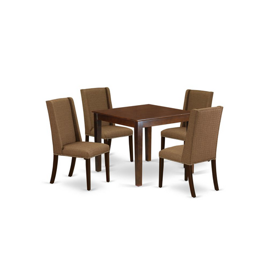 Dining Room Set Mahogany, OXFL5-MAH-18