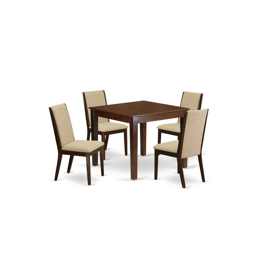 Dining Room Set Mahogany, OXLA5-MAH-04