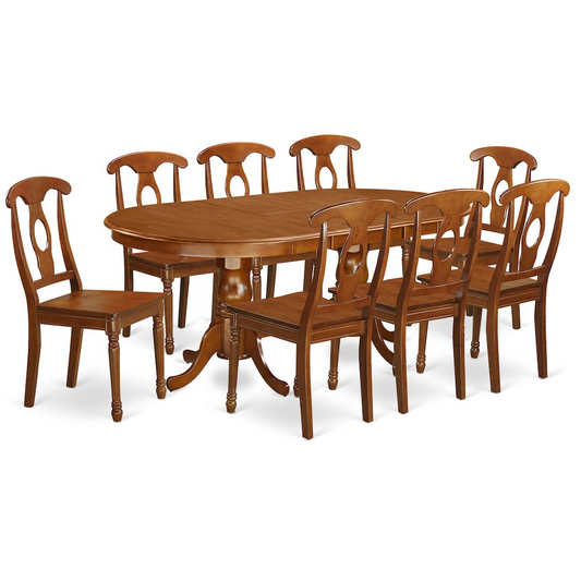 9  PC  Dining  room  set-Dining  Table  and  8  Kitchen  Dining  Chairs