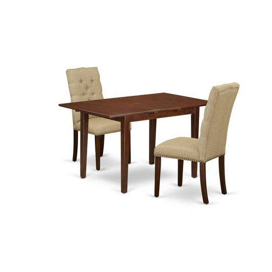 Dining Room Set Mahogany, PSEL3-MAH-16