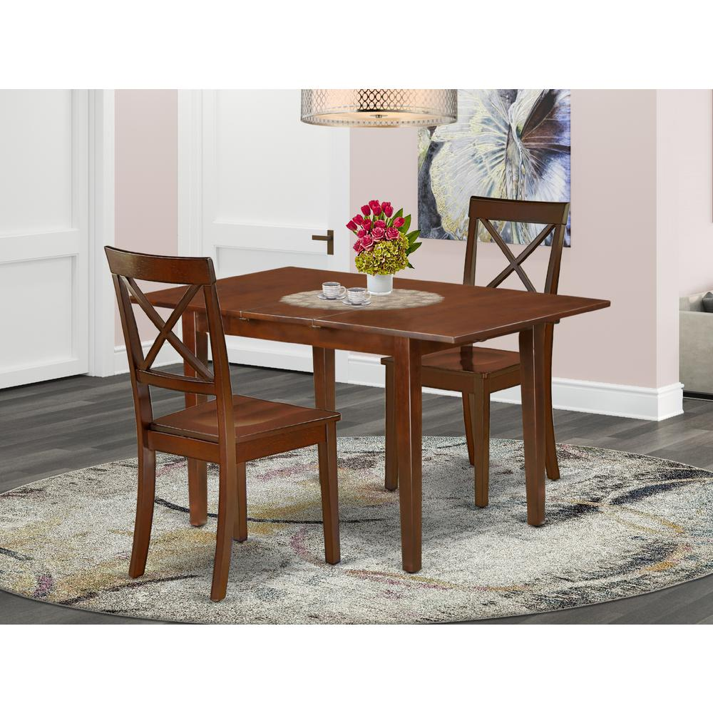 Dining Room Set Mahogany, PSBO3-MAH-W