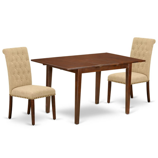 Dining Room Set Mahogany, PSBR3-MAH-04