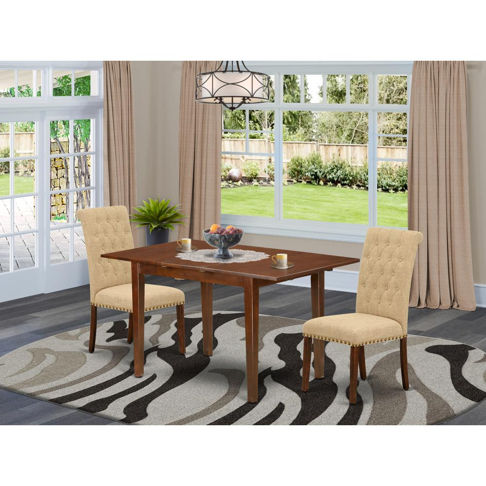 Dining Room Set Mahogany, PSBR3-MAH-04