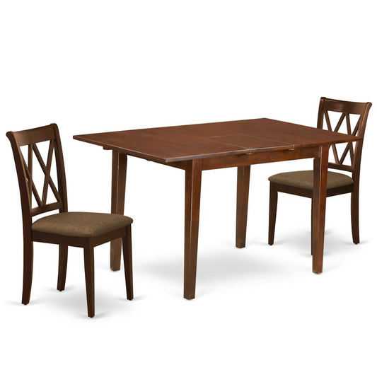 Dining Room Set Mahogany, PSCL3-MAH-C