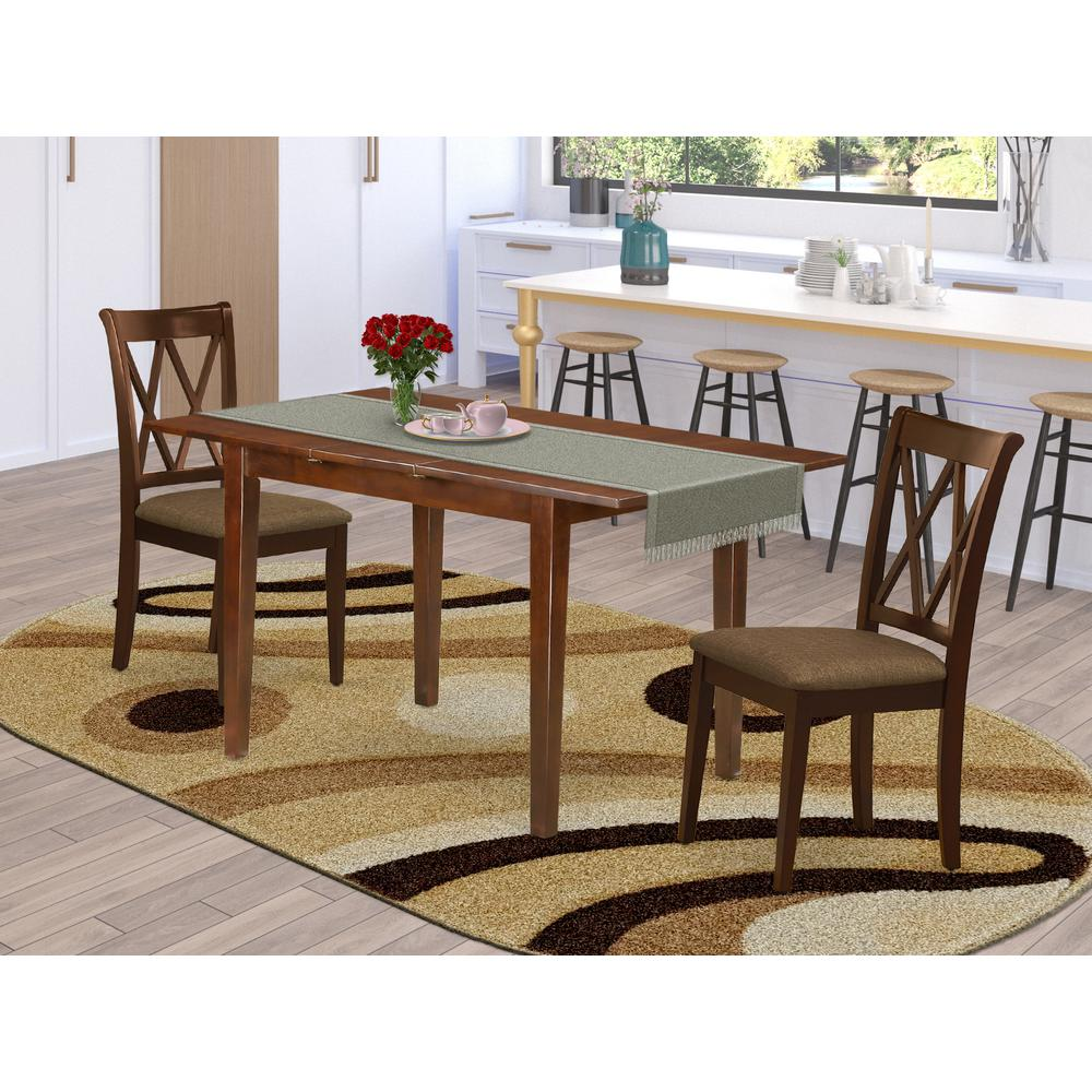 Dining Room Set Mahogany, PSCL3-MAH-C